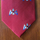 Custom logo tie by Barnard-Maine, Ltd.