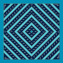 Customized scarf sketch by Barnard-Maine, Ltd.